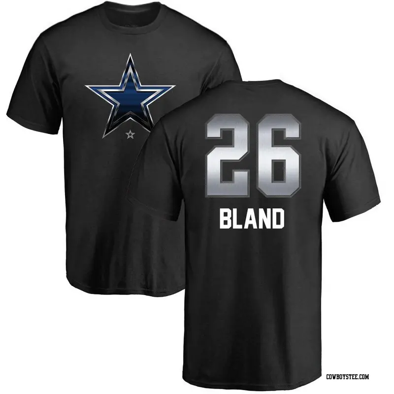 Youth Dallas Cowboys ＃26 DaRon Bland Black Midnight Mascot T-Shirt