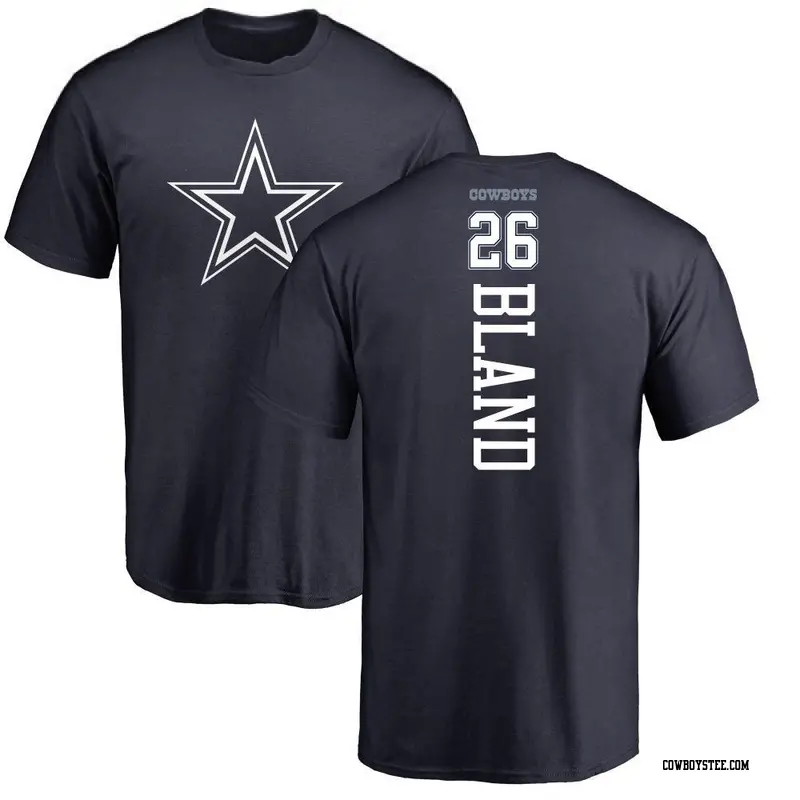 Youth Dallas Cowboys ＃26 DaRon Bland Navy Backer T-Shirt